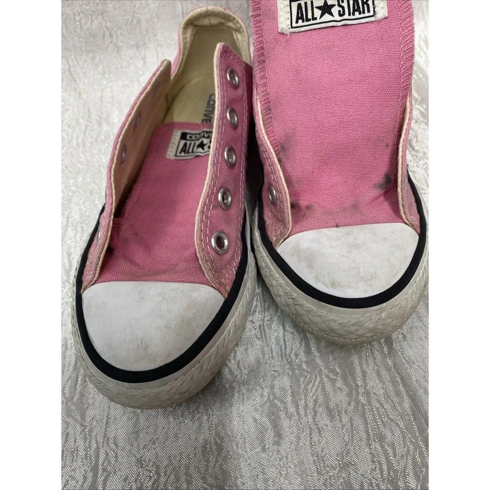 Converse Kids All Star Sneaker Shoe Youth Girls Pink Size 13
